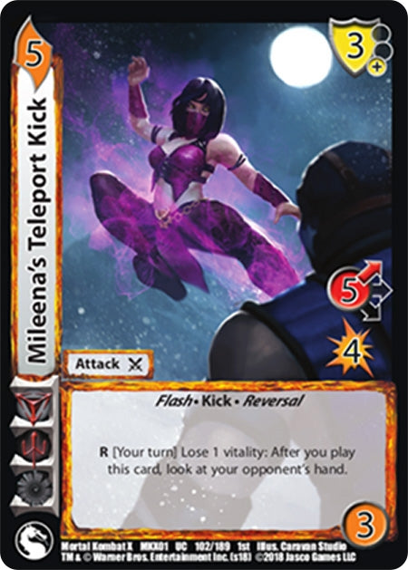 Image for Mileena's Teleport Kick (Mortal Kombat X) (102) - UniVersus