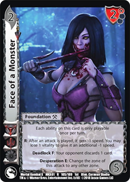 Image for Face of a Monster (Mortal Kombat X) (105) - UniVersus