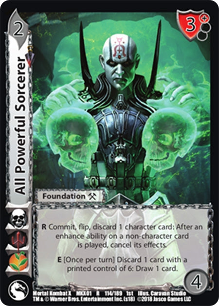 Image for All Powerful Sorcerer (Mortal Kombat X) (114) - UniVersus