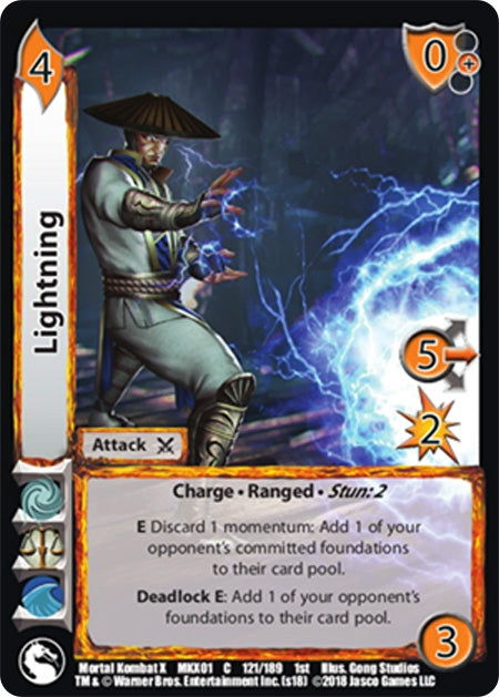 Image for Lightning (Mortal Kombat X) (121) - UniVersus