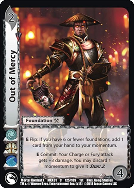 Image for Out of Mercy (Mortal Kombat X) (125) - UniVersus