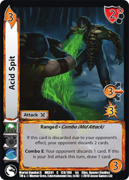 Image for Acid Spit (Mortal Kombat X) (128) - UniVersus