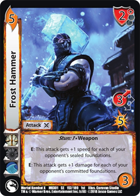 Image for Frost Hammer (Mortal Kombat X) (157) - UniVersus