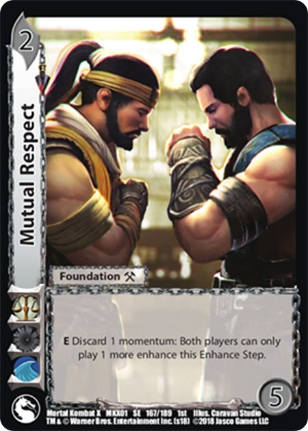 Image for Mutual Respect (Mortal Kombat X) (167) - UniVersus