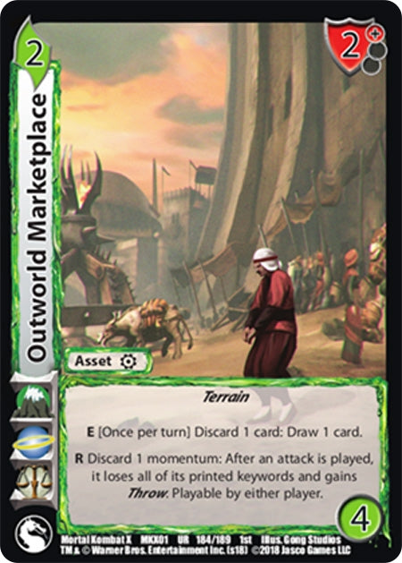 Image for Outworld Marketplace (Mortal Kombat X) (184) - UniVersus