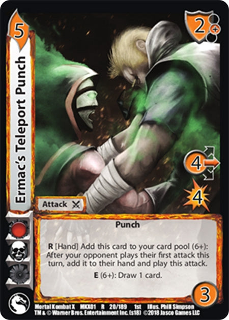 Image for Ermac's Teleport Punch (Mortal Kombat X) (20) - UniVersus