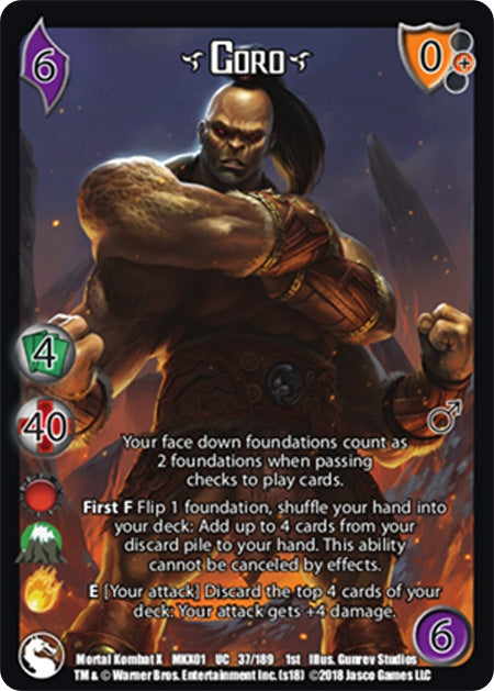 Image for Goro* (Mortal Kombat X) (37) - UniVersus