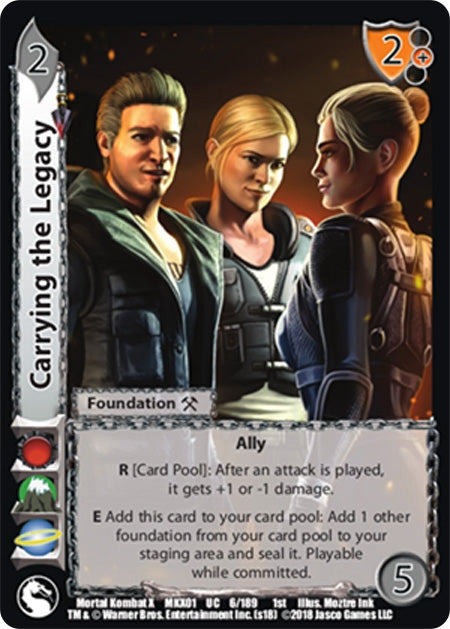 Image for Carrying the Legacy (Mortal Kombat X) (6) - UniVersus