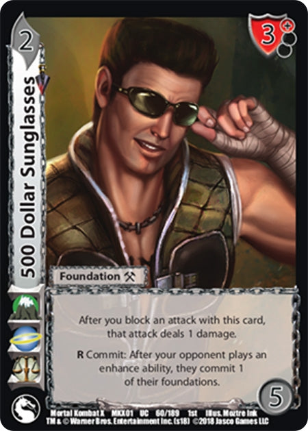 Image for 500 Dollar Sunglasses (Mortal Kombat X) (60) - UniVersus