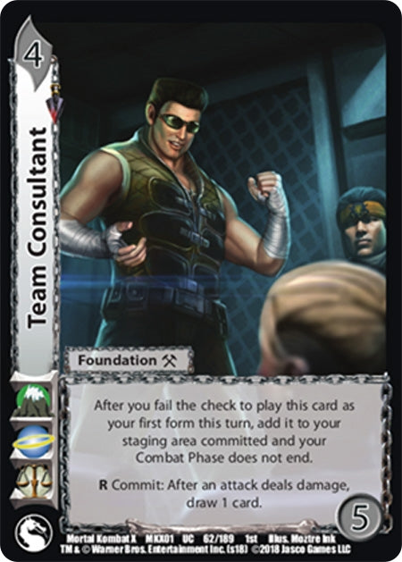 Image for Team Consultant (Mortal Kombat X) (62) - UniVersus