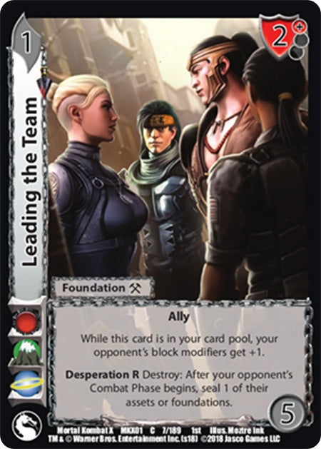 Image for Leading the Team (Mortal Kombat X) (7) - UniVersus