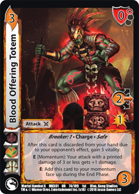 Image for Blood Offering Totem (Mortal Kombat X) (74) - UniVersus