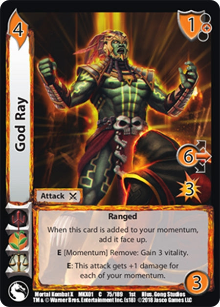 Image for God Ray (Mortal Kombat X) (75) - UniVersus