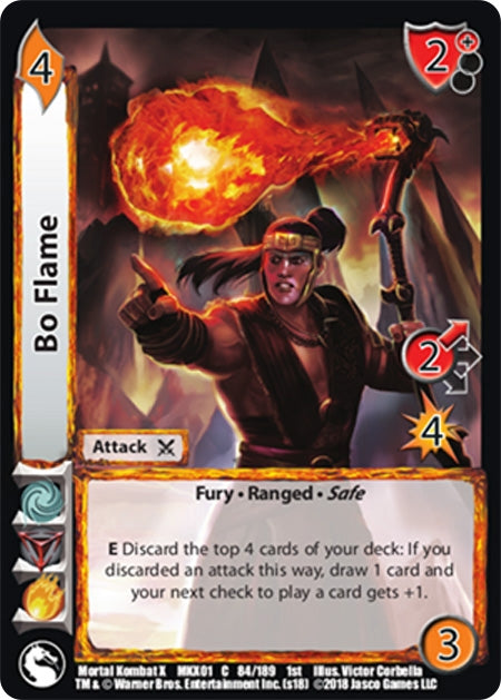 Image for Bo Flame (Mortal Kombat X) (84) - UniVersus