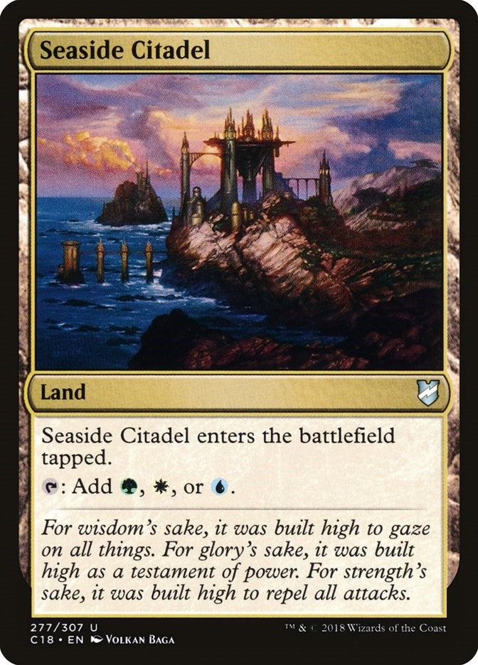 Image for Seaside Citadel (Commander 2018) (277) - Magic: The Gathering
