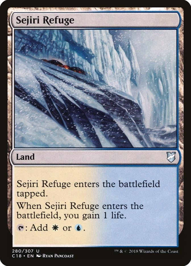 Image for Sejiri Refuge (Commander 2018) (280) - Magic: The Gathering