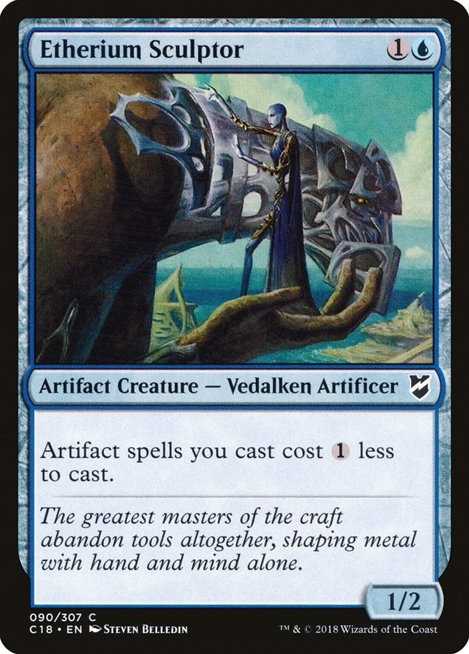 Image for Etherium Sculptor (Commander 2018) (90) - Magic: The Gathering