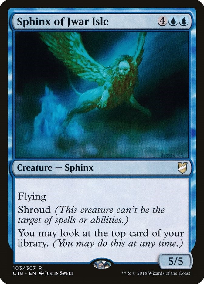 Image for Sphinx of Jwar Isle (Commander 2018) (103) - Magic: The Gathering