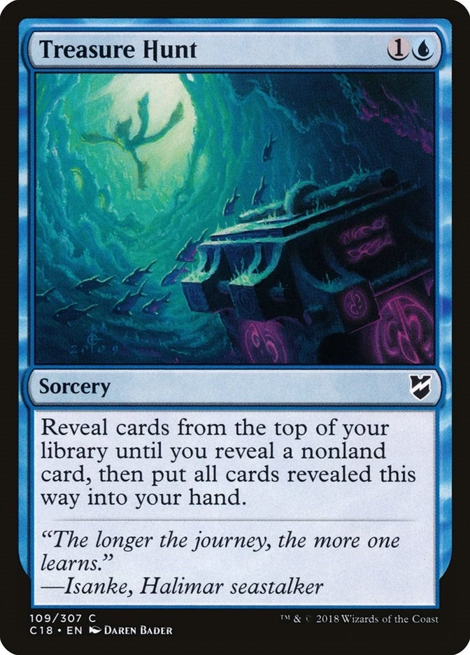 Image for Treasure Hunt (Commander 2018) (109) - Magic: The Gathering