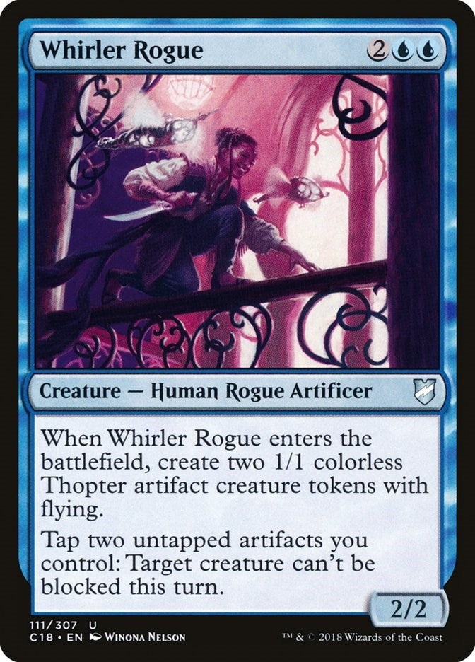 Image for Whirler Rogue (Commander 2018) (111) - Magic: The Gathering