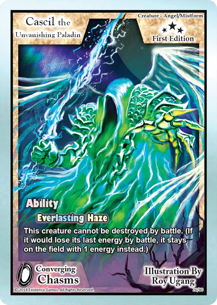 Image for Cascil the Unvanishing Paladin (Converging Chasms) (26) - Exodus TCG