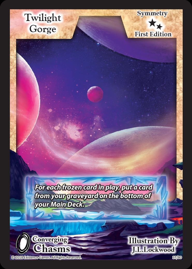 Image for Twilight Gorge (Converging Chasms) (37) - Exodus TCG