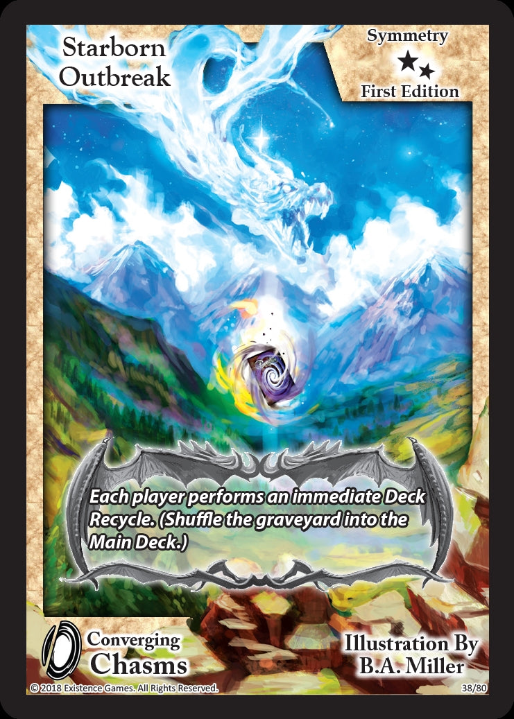 Image for Starborn Outbreak (Converging Chasms) (38) - Exodus TCG