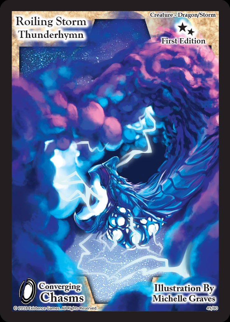 Image for Roiling Storm Thunderhymn (Converging Chasms) (49) - Exodus TCG