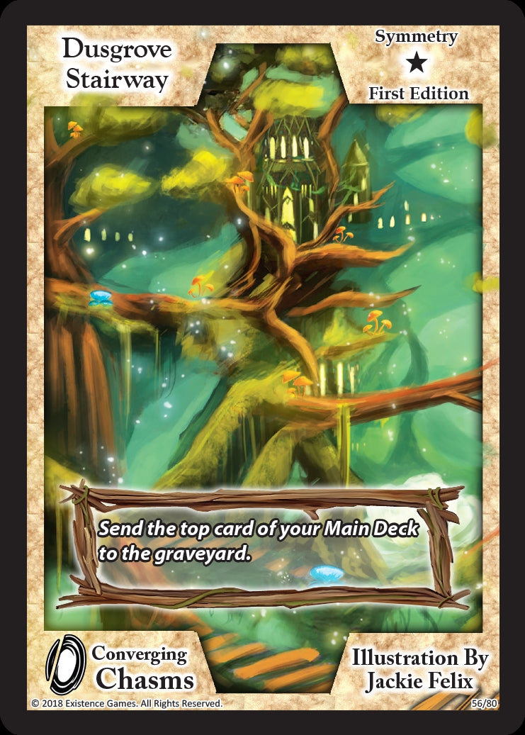 Image for Dusgrove Stairway (Converging Chasms) (56) - Exodus TCG