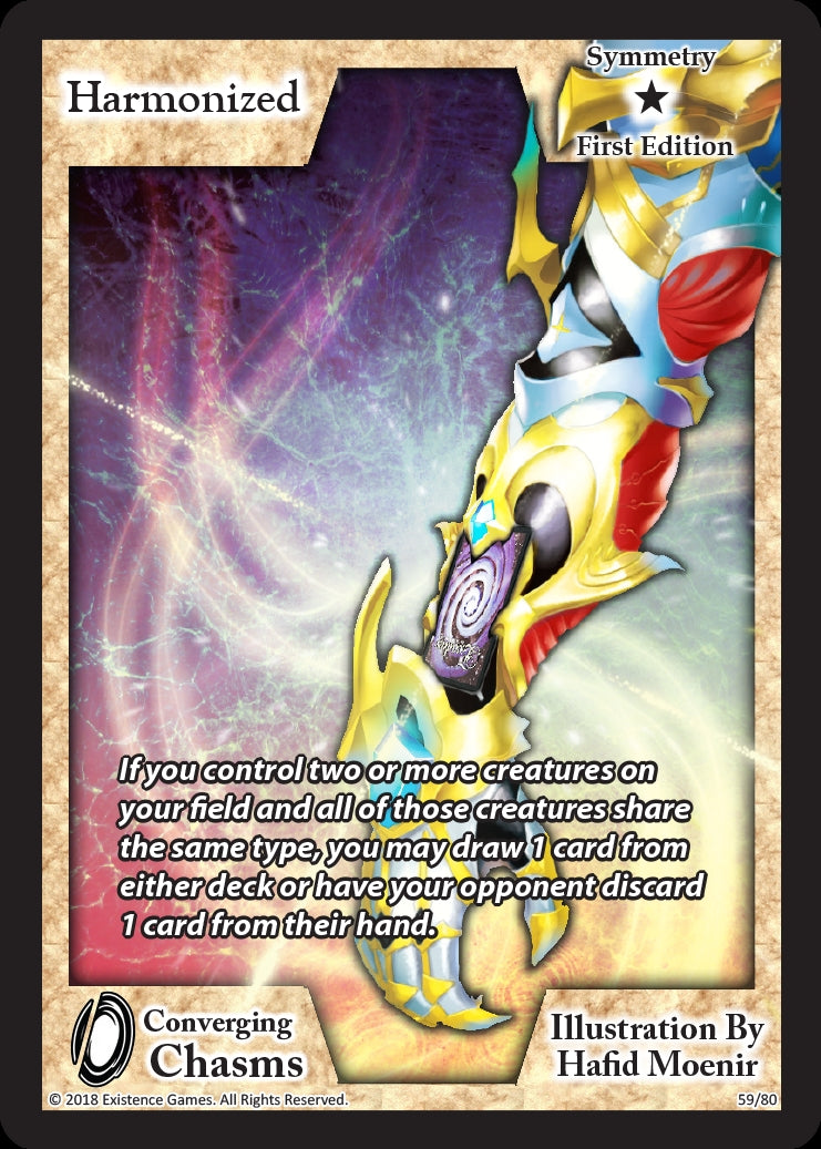 Image for Harmonized (Converging Chasms) (59) - Exodus TCG