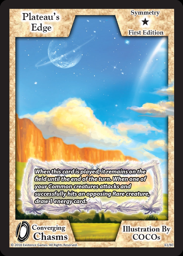 Image for Plateau's Edge (Converging Chasms) (61) - Exodus TCG