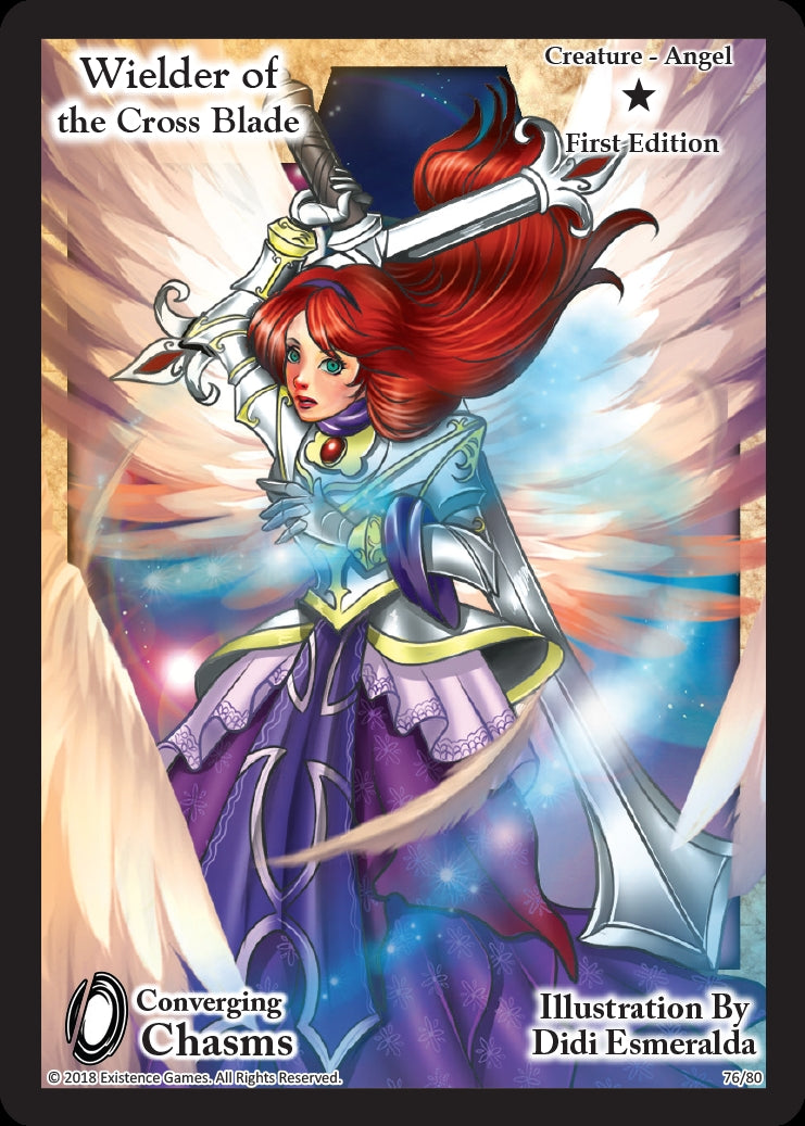 Image for Wielder of the Cross Blade (Converging Chasms) (76) - Exodus TCG