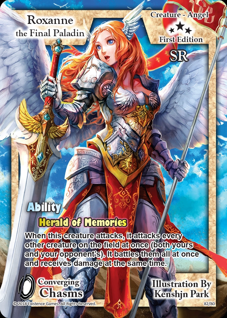 Image for Roxanne the Final Paladin (Converging Chasms) (82) - Exodus TCG