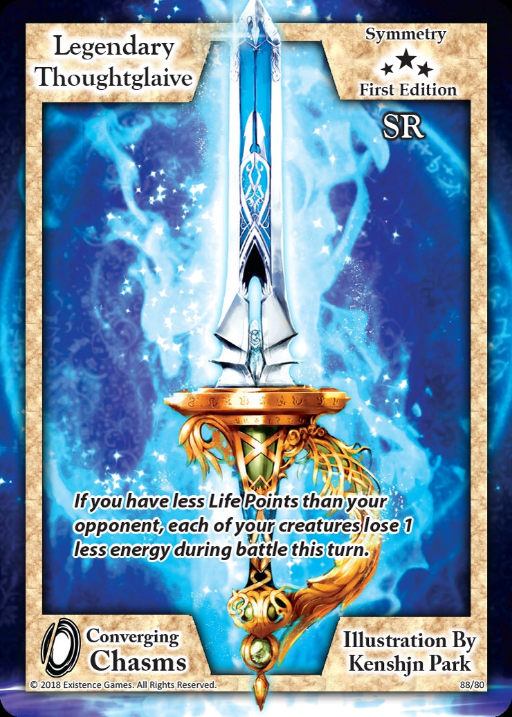 Image for Legendary Thoughtglaive (Converging Chasms) (88) - Exodus TCG