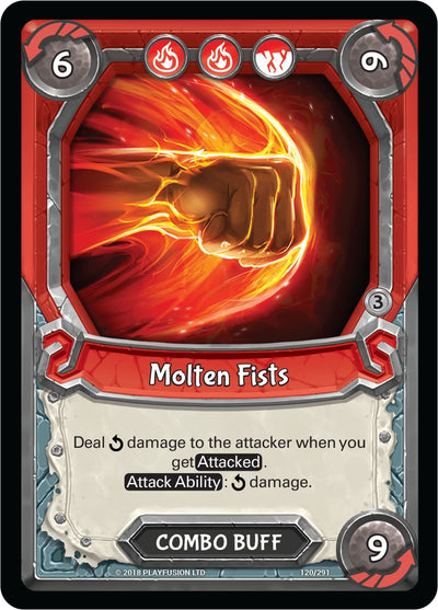 Molten Fists (Unclaimed) [Kindred]