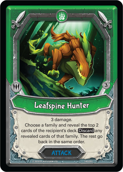Leafspine Hunter (Unclaimed) [Kindred]