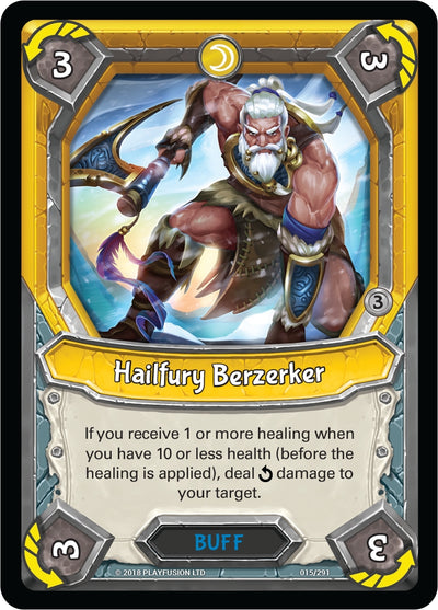 Hailfury Berzerker (Unclaimed) [Kindred]