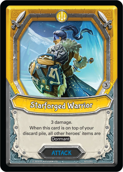 Starforged Warrior (Unclaimed) [Kindred]