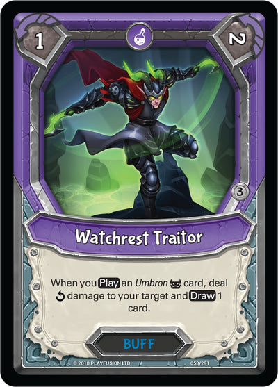 Watchrest Traitor (Unclaimed) [Kindred]