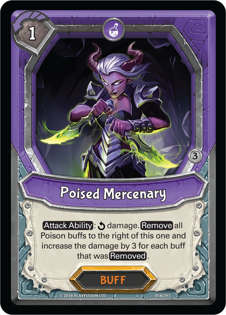 Image for Poised Mercenary (Unclaimed) [Kindred]