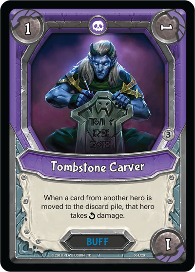 Tombstone Carver (Unclaimed) [Kindred]