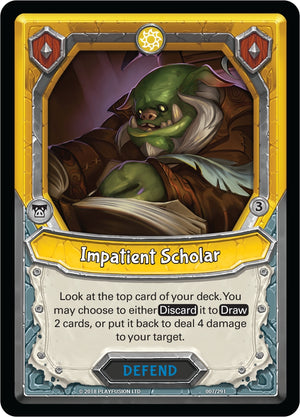 Image for Impatient Scholar (Unclaimed) [Kindred]