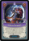 Image for Umbron Sergeant (Unclaimed) [Kindred]