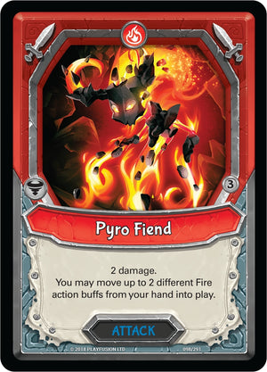 Image for Pyro Fiend (Unclaimed) [Kindred]