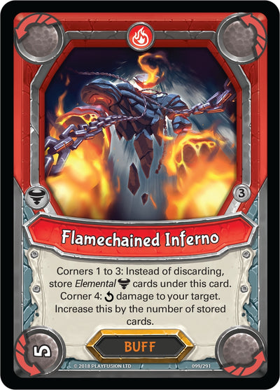 Flamechained Inferno (Unclaimed) [Kindred]