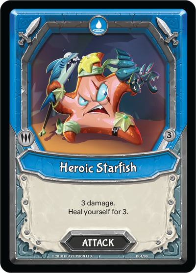 Heroic Starfish (Unclaimed) [Kindred]