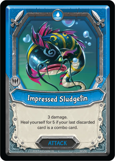 Impressed Sludgefin (Unclaimed) [Kindred]