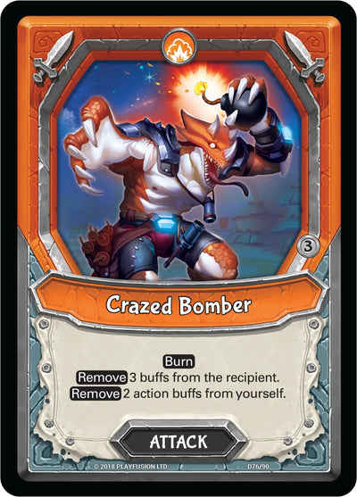 Crazed Bomber (Unclaimed) [Kindred]