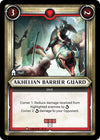 Akhelian Barrier Guard Unclaimed (126) [WHAOSC]