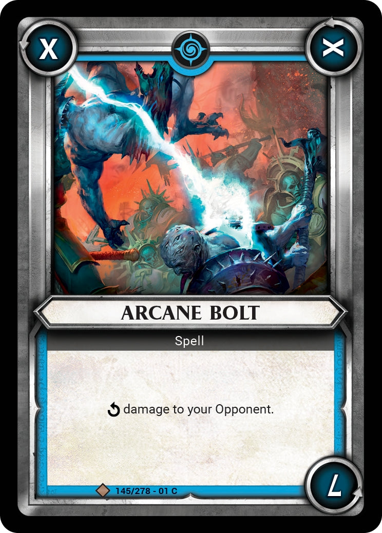 Arcane Bolt Unclaimed (145) [WHAOSC]